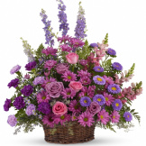 Gracious Lavender Basket