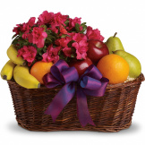 Fruits and Blooms Basket