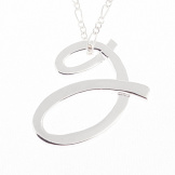 Ribbon of Remembrance-Sterling Pendant & Necklace without Bail