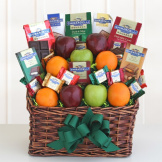 Ghirardelli & Fruit Condolences Gift Basket
