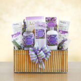 Fields of Lavender Condolences Basket