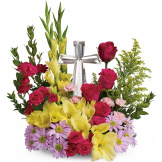 Crystal Cross Bouquet