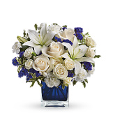 Sapphire Skies Bouquet (Standard)